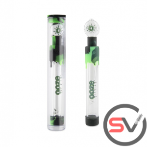 OOZE SLIDER GLASS BLUNT DISPLAY - ASSORTED COLORS - 18CT